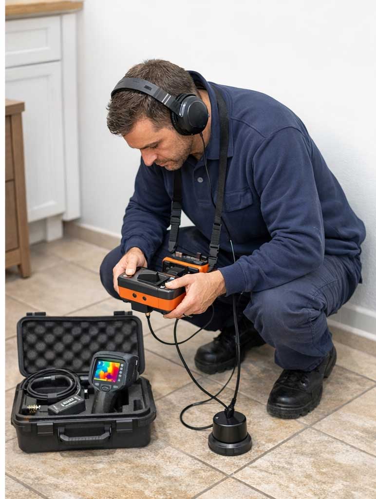 Máquina de búsqueda de fugas de agua potable sin obra 1 máquina de búsqueda de fugas de agua potable