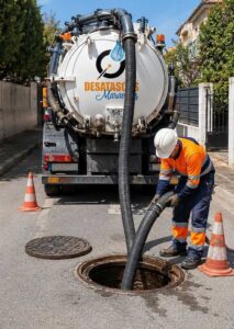 limpieza de alcantarillado sin obra